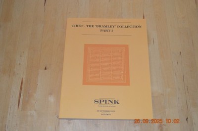 SPINK: STAMPS & COVERS OF TIBET - BRAMLEY COL PT 1 AUCTION CATALOGUE 29 OCT 2025