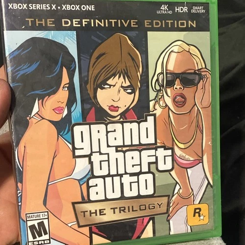 GTA Trilogy Definitive Edition Xbox Series X One (4K HDR) (Pre-Owned) (Works)