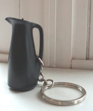 Tupperware Key Chain Black Pitcher Teaz Me Carafe Keychain Collectible New Rare