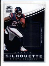 D'ONTA FOREMAN 2017 PANINI PREFERRED ROOKIE SILHOUETTE JERSEY AH5408