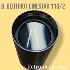Benoist Berthiot Cinestar 70 90mm F/2 - Objectif De Portrait Vintage - Occasion