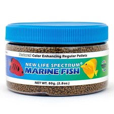 New Life Spectrum MARINE FISH Pellets 80g Natural Color Enhancing Fish Food