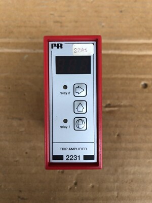 PR ELECTRONICS 2231 TRIP AMPLIFIER 2231D1