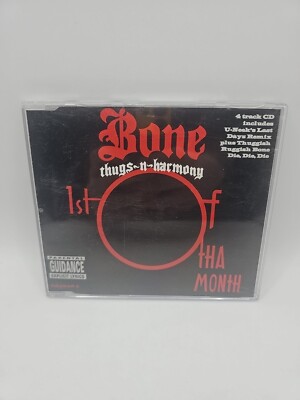 BONE THUGS-N-HARMONY   1st Of Tha Month 1995 CD SINGLE 90'S HIP HOP VERY RARE