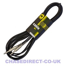Speaker Cable lead Jack To Jack Amplifier PA Lead 6m 20 Ft 1/4" - Guvnor CS7020_