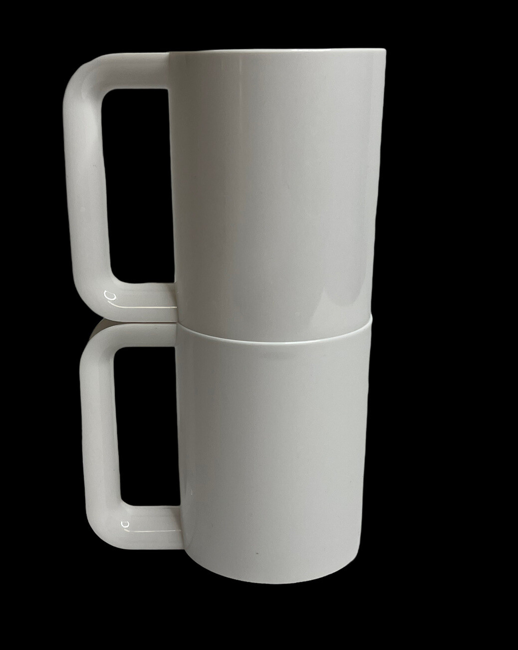 Vintage Kasen Peter Pan MCM Melamine Mugs/Cups Set of 2 White EUC eBay