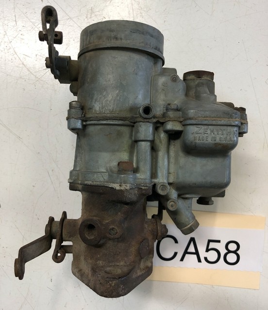ZENITH 1 BARREL CARBURETOR 1935 1938 1940'S FOR PARTS /REBUILD (CA58