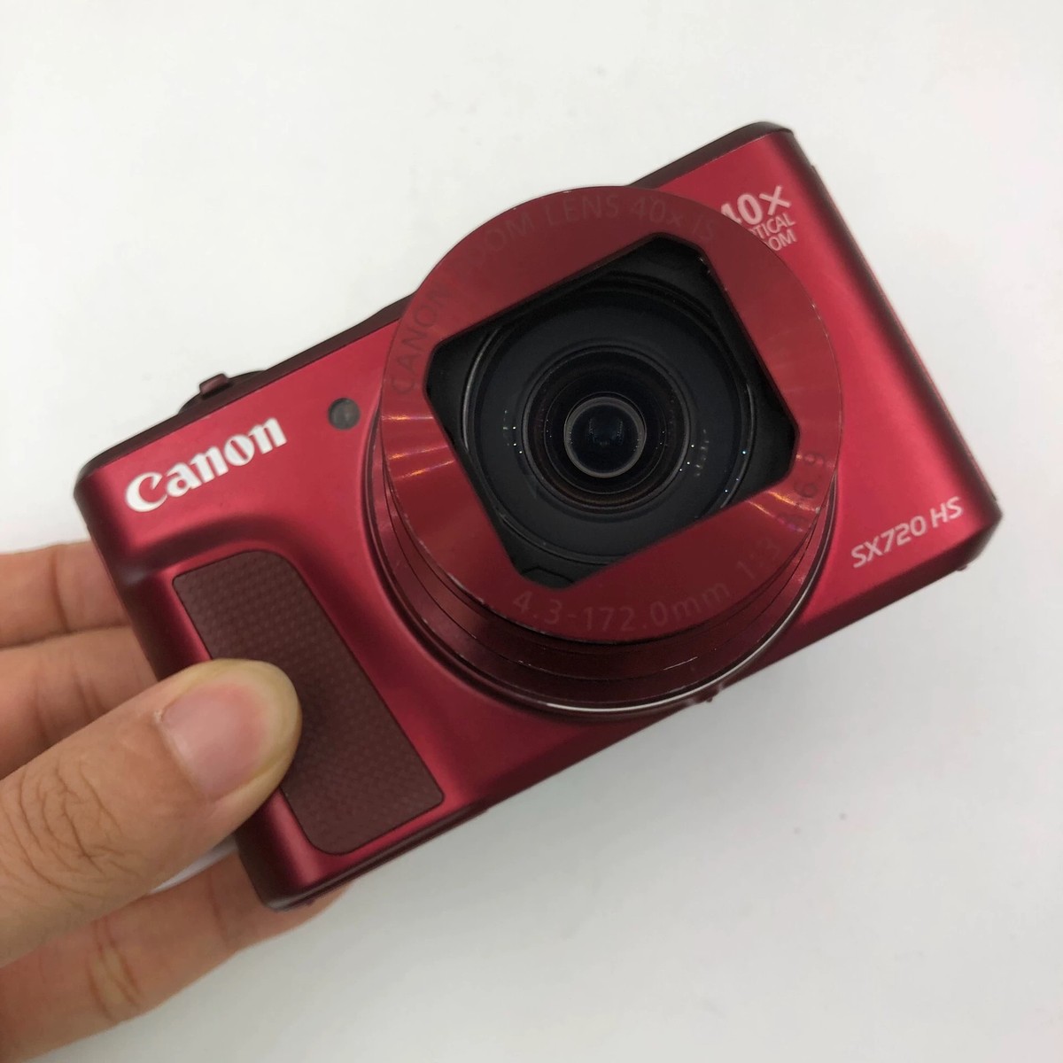 Canon PowerShot SX720 HS 20.3MP Compact Digital Camera RED 40x Wi