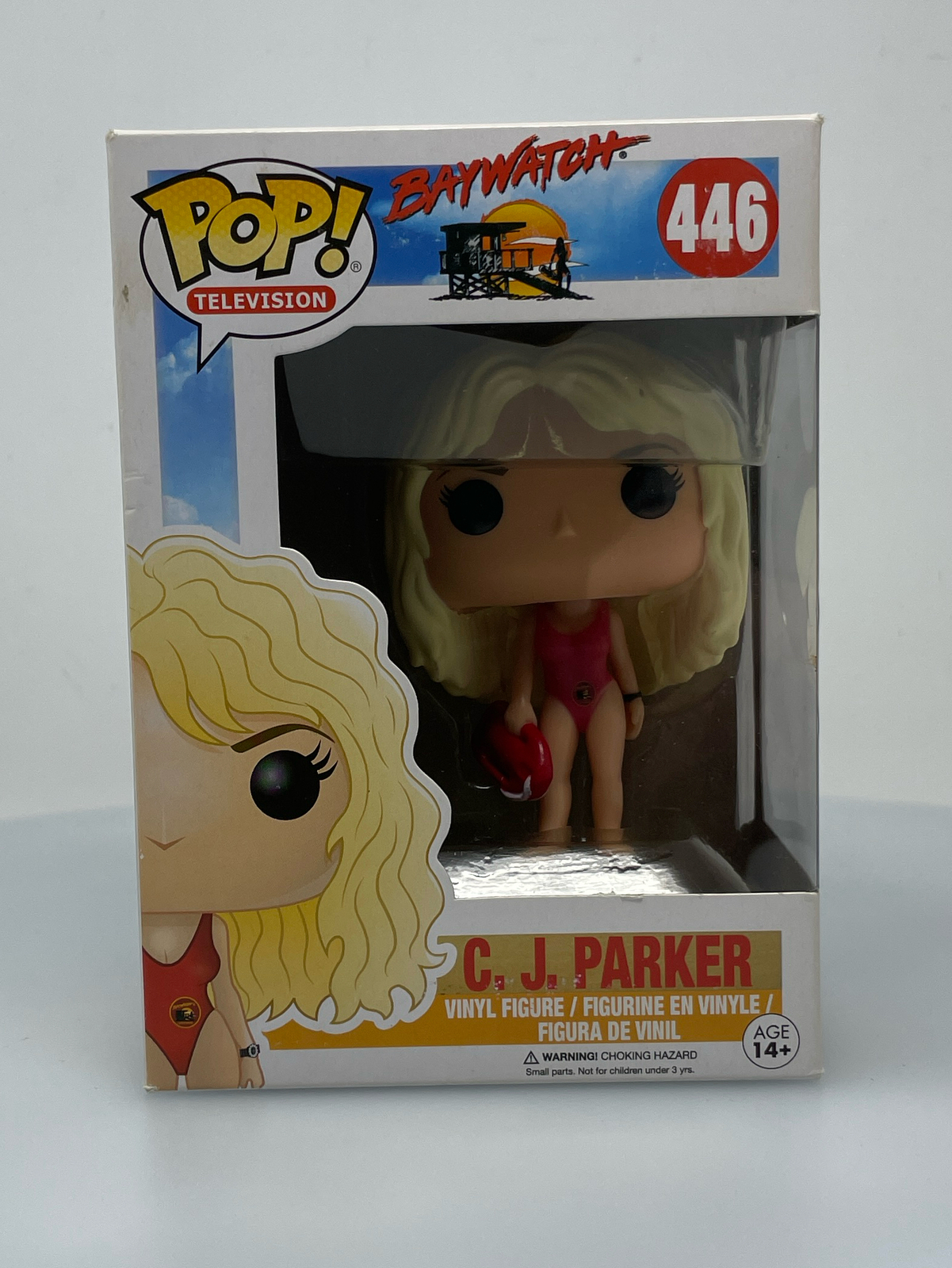 Funko Pop! Television Baywatch C J Parker #446 Vinyl Figure Damaged