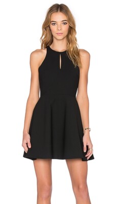 Elizabeth and James Scout Cocktail Dress, Black Size 4, MSRP $395, Worn  Once!