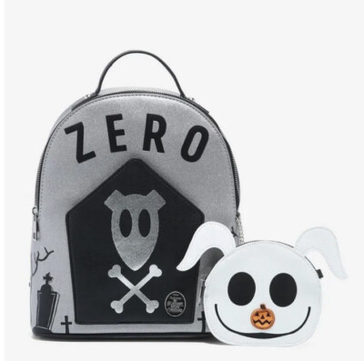 Nightmare Before Christmas Zero House W/Zero Mini Backpack Bioworld New!