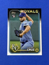2024 Topps Series 2 Steven Cruz Rookie #360 Kansas City Royals RC (K)