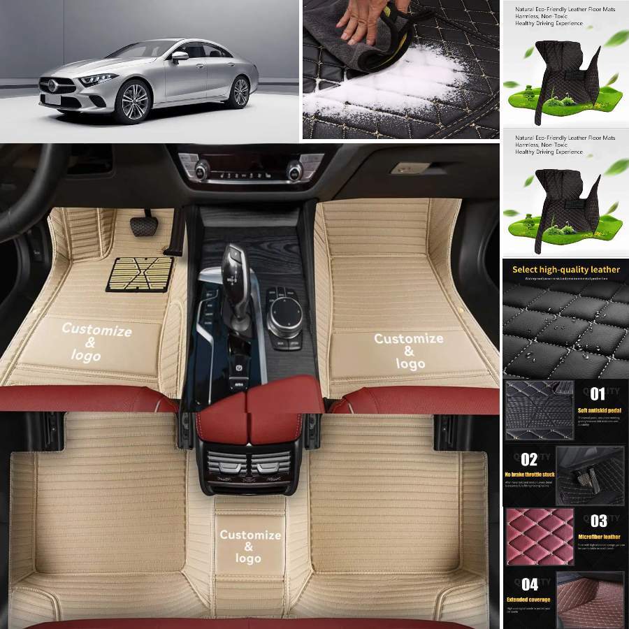 Mercedes Benz CLS Custom All-Weather Floor Mats & Cargo Liners