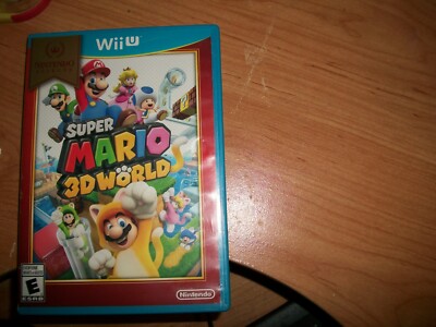 Nintendo Wii U Super Mario 3D World Complete Works Great