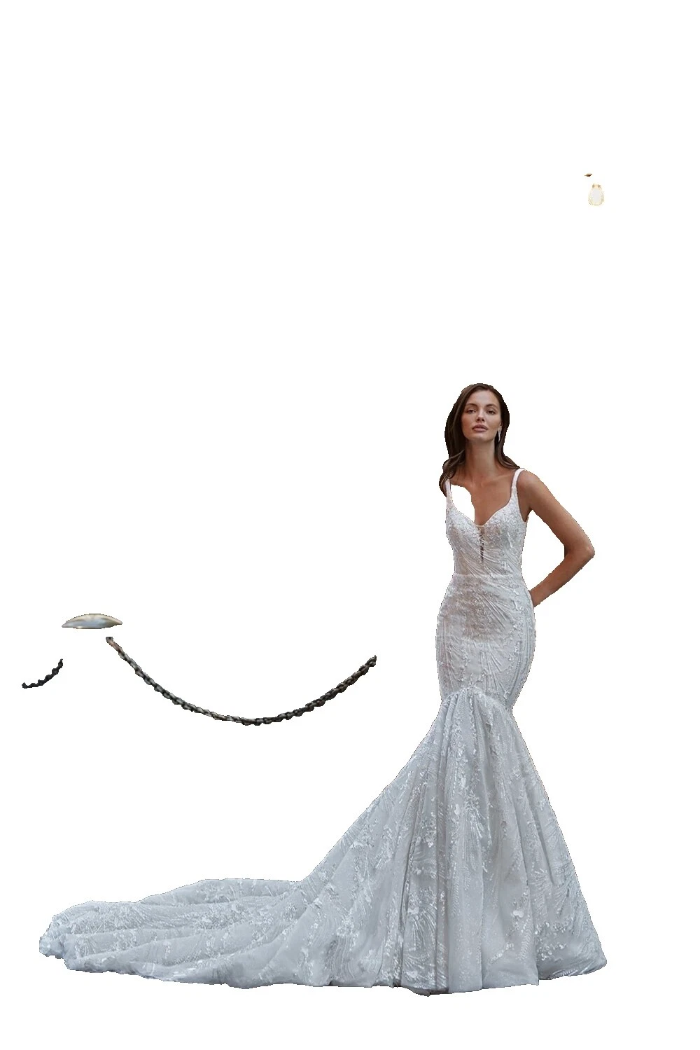 Mermaid & Trumpet Lace Wedding Dresses