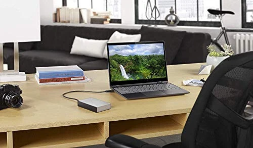 Backup Plus 5TB External Hard Drive Portable HDD – Silver USB 3.0 For PC Laptop  - Image 4 of 4