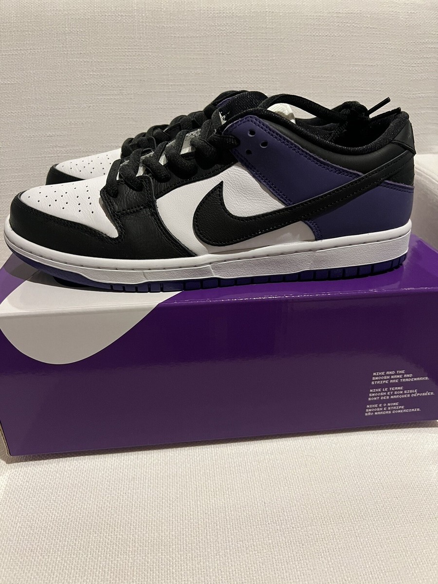 大人気!! ★ Nike Dunk Low Pro SB Court Purple ★ 関税/送料込 Nike SB Dunk Low Pro Court Purple J Pack Size 10 BQ6817-500