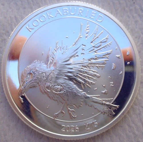 1 oz. 2026 KOOKABuried #2 Zombucks World Series rounds .999 fine silver
