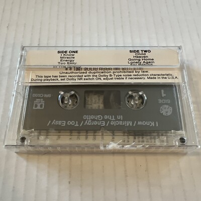 Edin Adahl - Miracle - Christian cassette 1987 - Rare HTF SRI C030 
