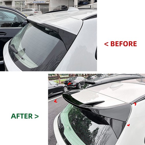 1x Car Rear Trunk Spoiler Lip Wing For BMW X3 G01 2018 2019-2025 Gloss Black ch - Picture 5 of 11