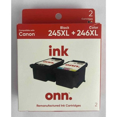 Buy onn. Canon PG-245XL Black \u0026 CL 