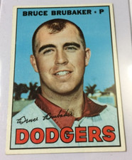 1967 TOPPS #276 BRUCE BRUBAKER
