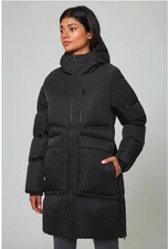 Mondetta Ladies' Mid-length Puffer Jacket Outdoor Project Sz M Black