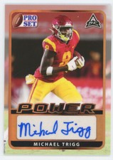 MICHAEL TRIGG 2021 Leaf Pro Set Power NIL USC