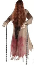 2023 Party City Rising Woman 4.6 Ft Halloween Animatronic Prop - New In Box