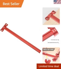 Woodworking Scriber T-Square Ruler 24in with Thoughtful Support Lips, Archite...