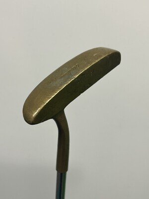 Vintage Old Master Golf Putter / Messing 35'' Länge Rechtshänder