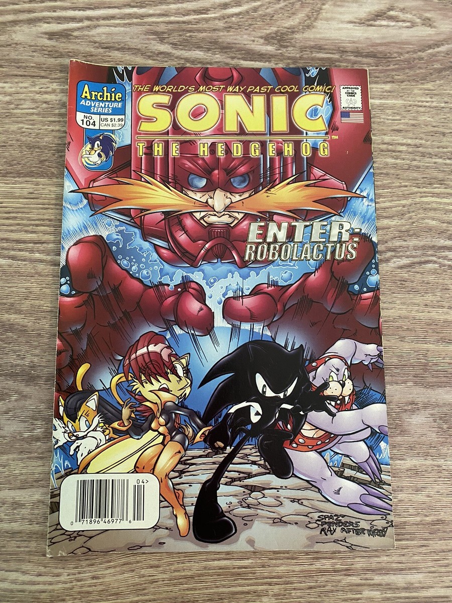 SONIC THE HEDGEHOG #104 2002 Archie Adventure Series Comics