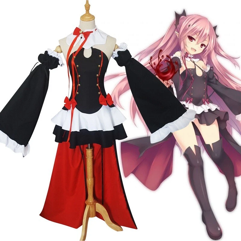 Anime Tepes Sérum Trajes Krul Cosplay Uniforme Vestidos Define