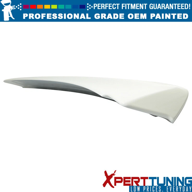 Fits 05-09 Mustang OE Style Painted # HP Hi Performance White Trunk Spoiler -ABS Foto 2 de 4