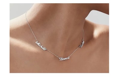 Customized Necklace Multiple Family Members Names Personalized Jewelry Gift