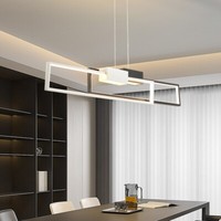 40W Modern LED Pendelleuchte Dimmbar Design HäNgelampe Esstisch Wohnzimmer 100CM