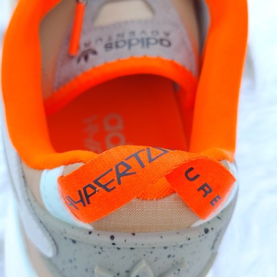 Adidas Originals Adventure Hyperturf S 14 Beige Neon Orange 