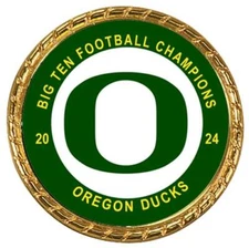 Tribute Coin Oregon Ducks Football 2024 Big 10 Champions Championship