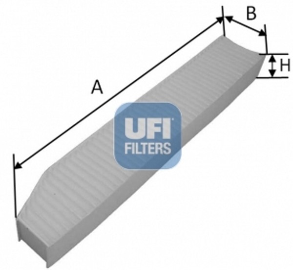 UFI Innenraumfilter Partikelfilter FüR Jeep Grand Cherokee III WH WJ WG-image