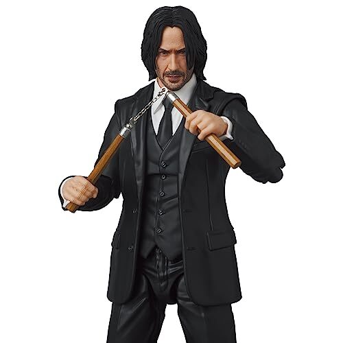 【未開封】No.212 MAFEX JOHN WICK：CHAPTER4 Mafex No.212 John Wick Chapter4 Total Height Approx. 160Mm Non