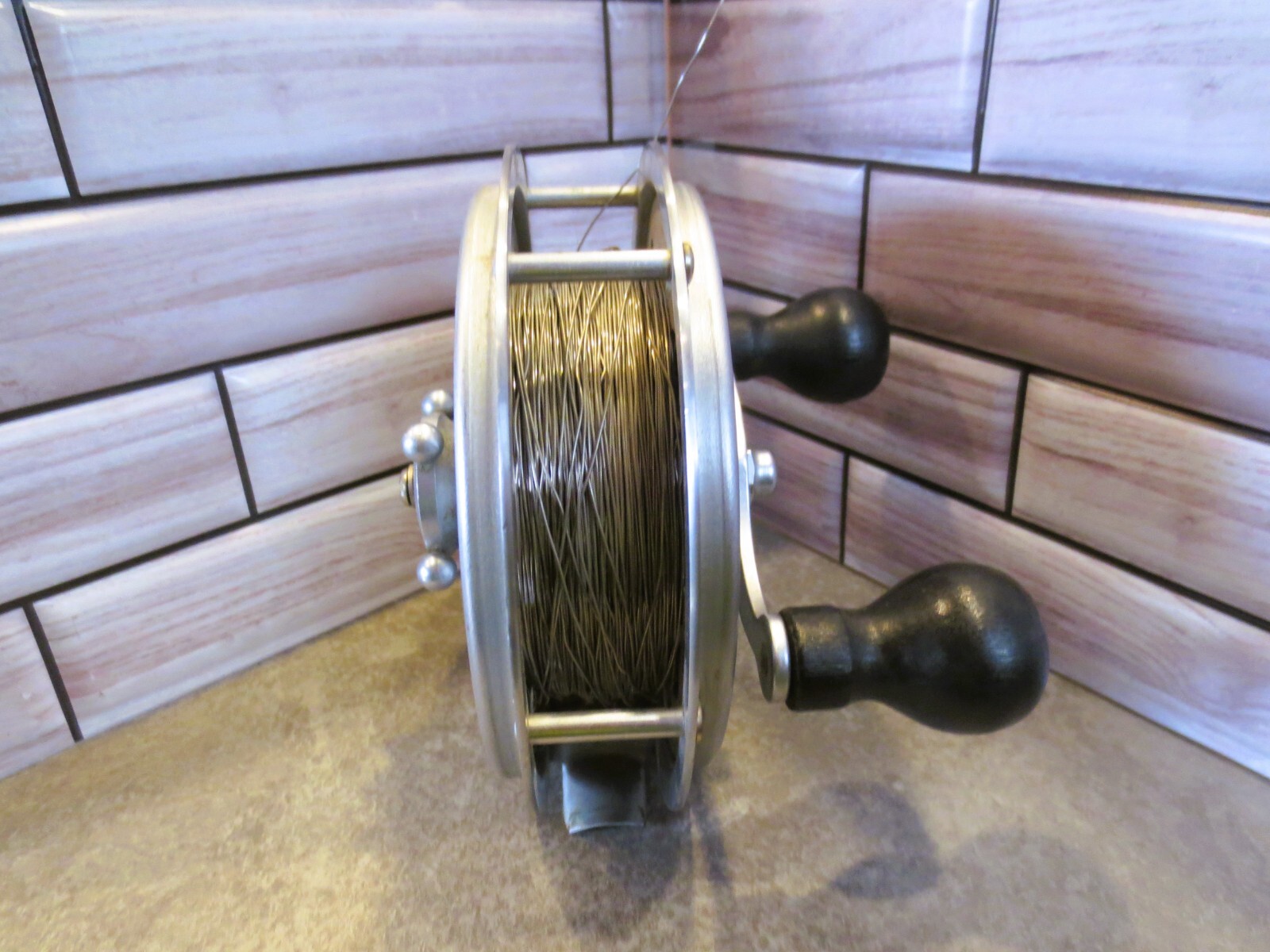 Vintage Pflueger Pakron No. 3178 Deep Sea Fishing Reel USA MADE W/Metal