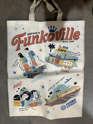 Jumbo Funko Funkoville Tote Bag Comic Con SDCC 2024 Exclusive
