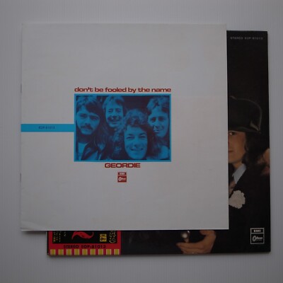 Geordie ‎– Don't Be Fooled By The Name JAPAN 1974 vinyl LP