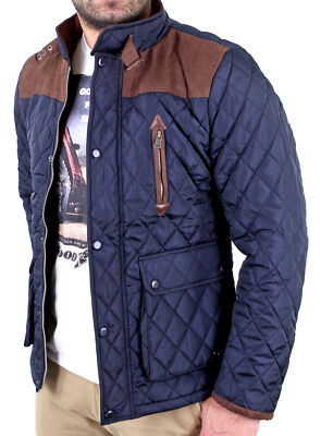 Herren Winterjacke Übergangsjacke - Leichte Steppjacke Mit Reißverschluss