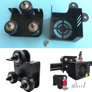 Metal X Axis Carriage Plate W Wheels Pulley Fan Cover For Creality 3d Printer Ebay