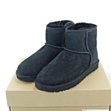 UGG CLASSIC MINI womens pull on winter ankle boots multi shoe sizes black NEW