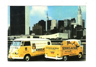 Postcard Stuttgart/Dinkelacker brewery