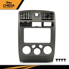 Fit For 2004-2012 Chevy Colorado GMC Canyon Radio Dash Bezel Trim Panel 4WD Gray