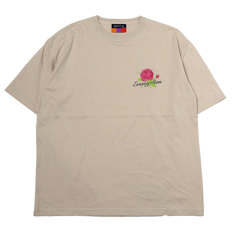 tシャツ RADIO EVA A224 EVA-01 Flower Embroidery T-Shirt β レディース メンズ evangelion RADIO EVA A224 EVA-01 Flower Embroidery T-Shirt β