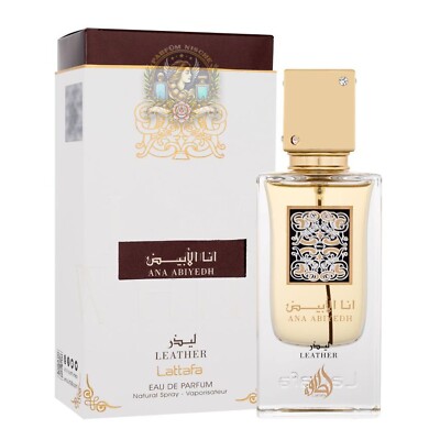 *NEU* Lattafa Ana Abiyedh Leather Eau de Parfum Spray 60ml Parfüm irish leder